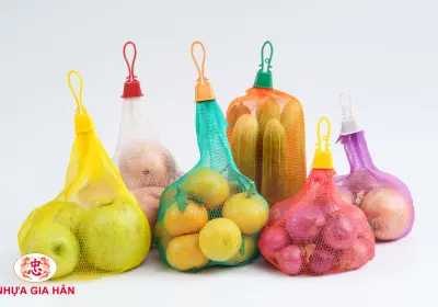 TÚI LƯỚI NHỰA – GIẢI PHÁP TIỆN LỢI CHO NÔNG SẢN VÀ HÀNG TIÊU DÙNG